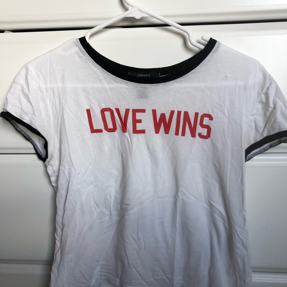 White Crop Love Wins